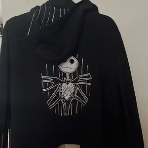 Jack Skellington Soft Moto Jacket.  Size 3 Still in great condition.Some pilling